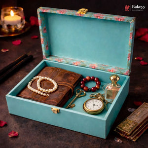 Lotus_Rectangular_Hamper_Box_Luxury_Storage_Box_3 - Bakeyy.com