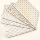 Luxury Gold & Silver Wrapping Paper Sheets | Floral Printed Wrapping Sheet for Premium Gifting & Hampers | Multiple Designs Available | Pack of 25 Sheets