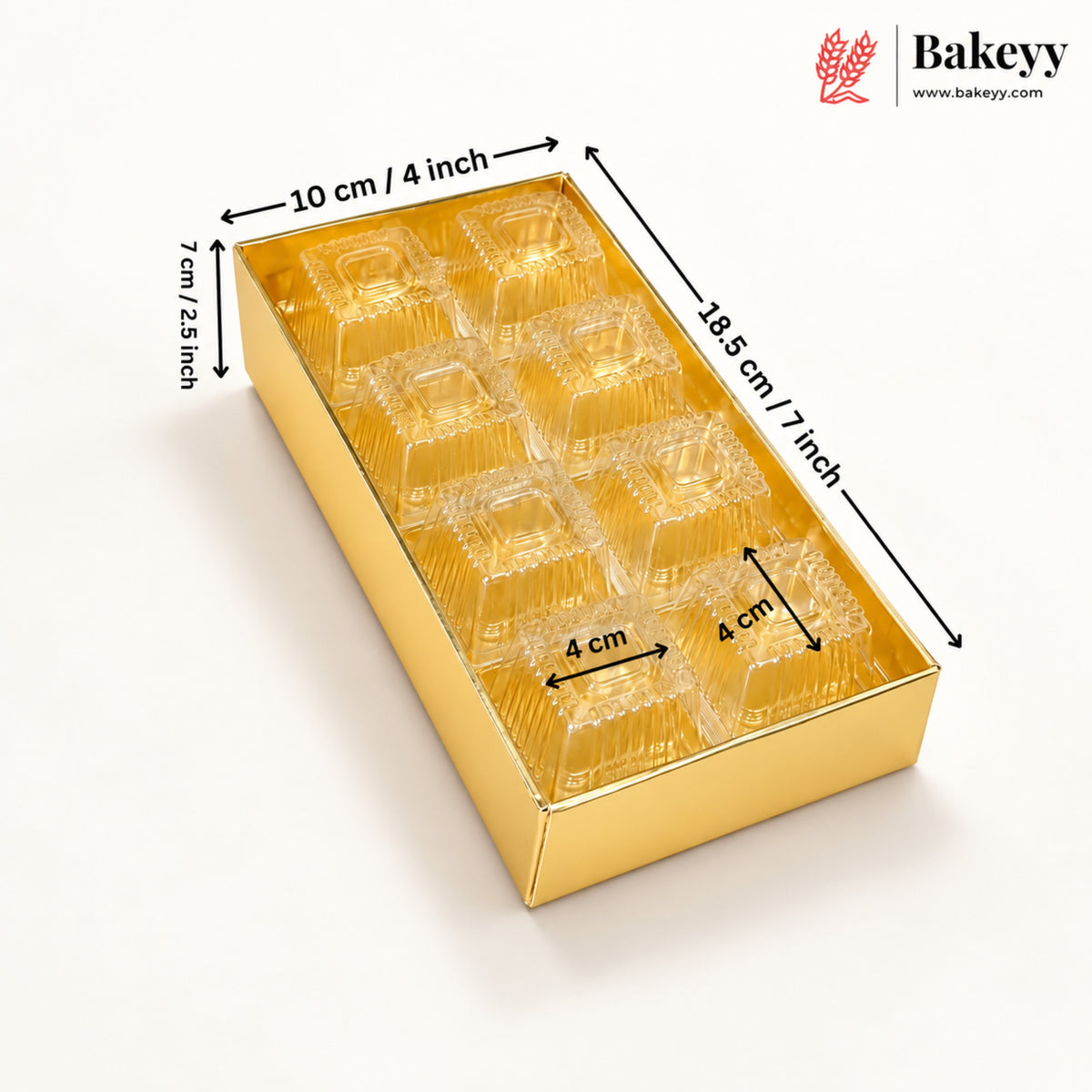 Lotus Printed MDF Hamper Box with 4 Glass Jars | With & Without Chocolate Cavity | Pack of 1
