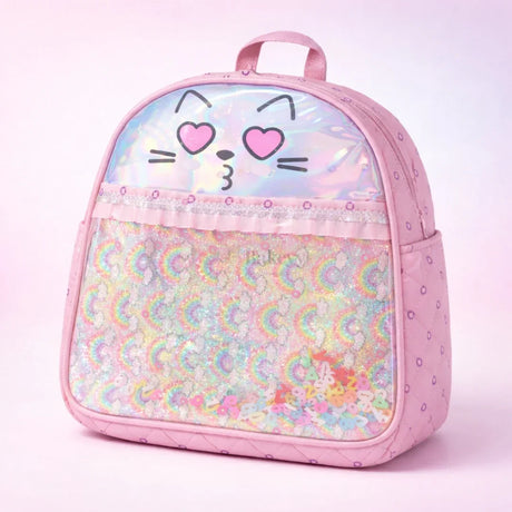Magical Kawaii Holographic Character Backpack | Pack of 1