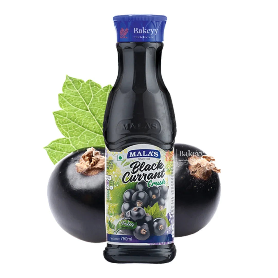 Mala’s Fruit Crush Syrup | Beverage & Dessert Ingredient | 250 & 750 ml | Pack of 1