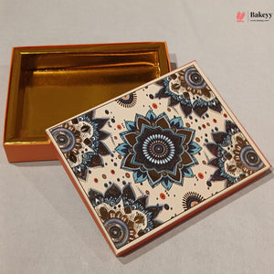 Mandala Printed Sweet & Chocolate Gift Box | With & Without Cavity | Multiple Capacities