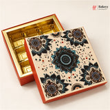 Mandala Printed Sweet & Chocolate Gift Box | With & Without Cavity | Multiple Capacities | Pack of 4