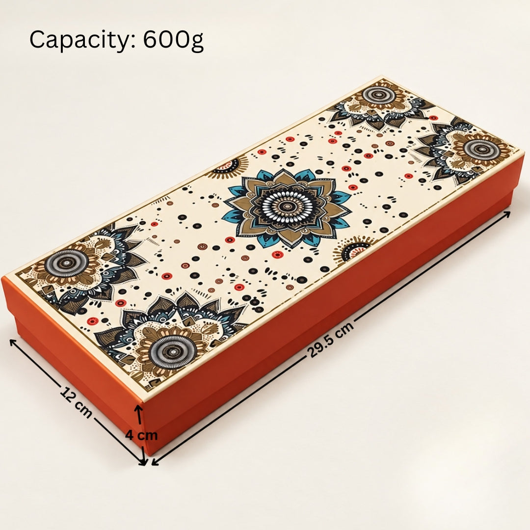 Mandala Printed Sweet Gift Box 