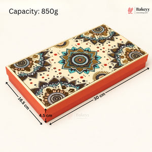 Mandala Printed Sweet Gift Box 