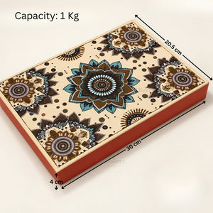 Mandala Printed Sweet Gift Box 