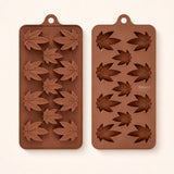 11 Cavity | Marijuana Leaf Design Silicone Chocolate Mould | Pack of 1 