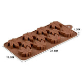 11 Cavity | Marijuana Leaf Design Silicone Chocolate Mould | Pack of 1 