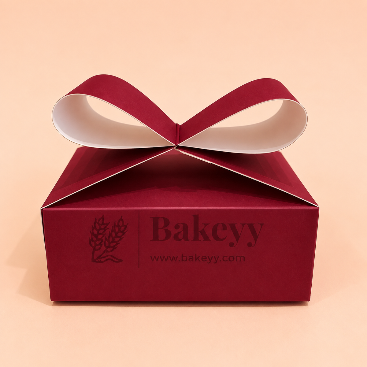 Ribbon Goodie Box | Bow Top Gift Box | Christmas Goodie Box