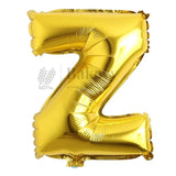 Metallic Gold Alphabet Foil Balloon | Party Decoration | 1 Piece - Bakeyy.com - India - Metallic Gold Alphabet Foil Balloon | Party Decoration | 1 Piece - Z 30.00
