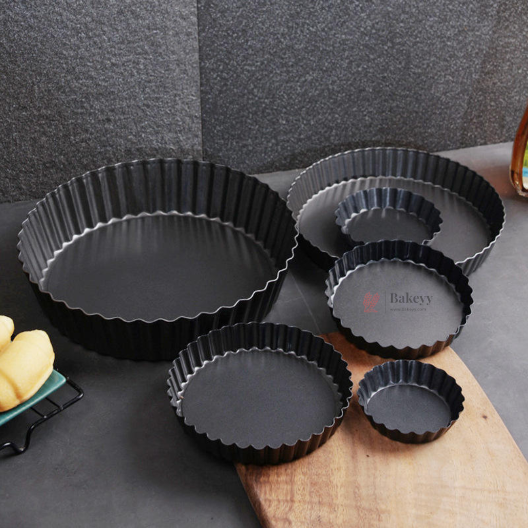 Non-Stick Pie Dish with Removable Bottom | Tart Pan