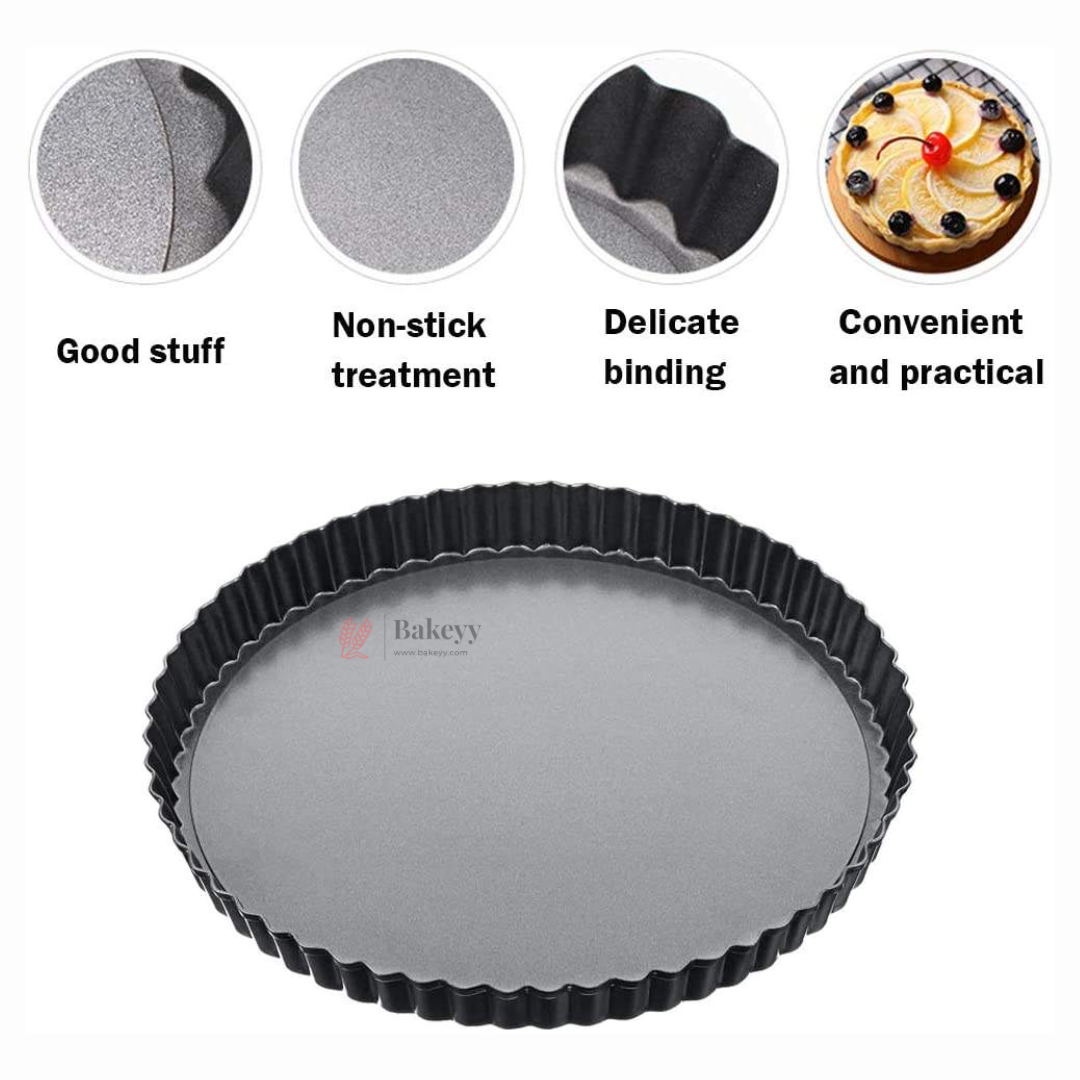 Non-Stick Pie Dish with Removable Bottom | Tart Pan