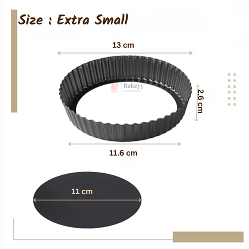 Non-Stick Pie Dish with Removable Bottom | Tart Pan