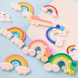 Mini Rainbow Cake Decoration Toppers | Cake Décor toppers | DIY Mini Toppers | Pack of 2