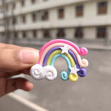 Mini Rainbow Cake Decoration Toppers | Cake Décor toppers | DIY Mini Toppers | Pack of 2