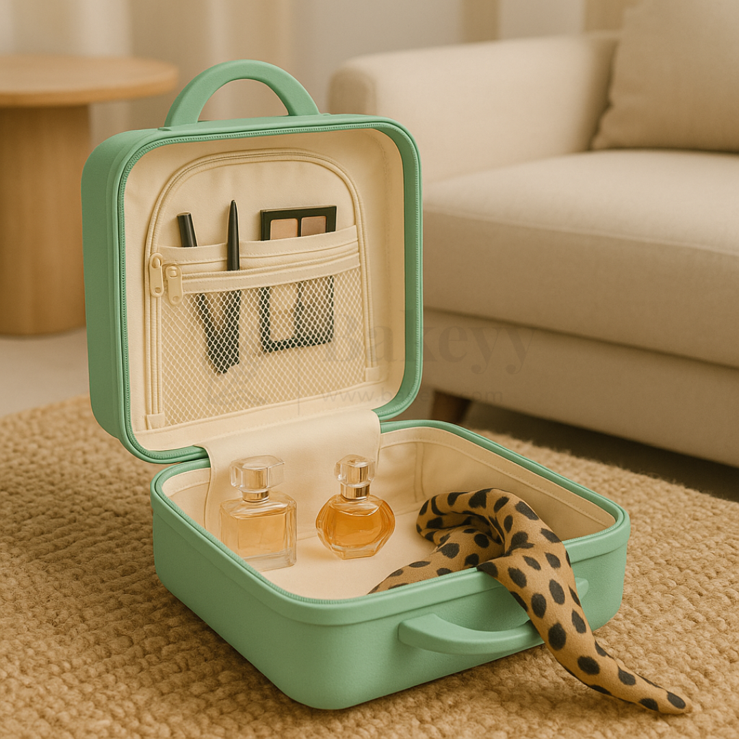 Mini Travel Storage Suitcase | Multipurpose Hard-Shell Organizer | Hand Luggage | Bag Organizer | 1 Piece