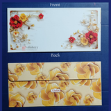 Floral & Artistic Printed Money Envelopes | Premium Cash & Gift Envelopes | Multiple Elegant Designs | Pack of 25