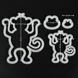 Monkey Fondant & Cookie Cutter Set