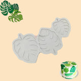 Monstera Leaf Silicone Fondant Mold | Tropical Leaf Cake Topper Mould | 3 Leaf Design | Pack of 1