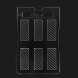 Mould 097 | Wafer Bar Chocolate Mould | Rectangular Wafer Filling Chocolate Shape | Food-Grade Plastic | Pack of 1