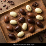 Mould 120 | Small Crack Pattern Egg Chocolate Mold | 25 Cavity | Pack of 1