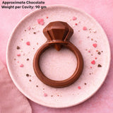 Mould 155 | Diamond Ring Chocolate Mould | 2 Cavity | Pack of 1