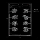 Mould 219 | Lollies | 8 Cavity | Pack of 1