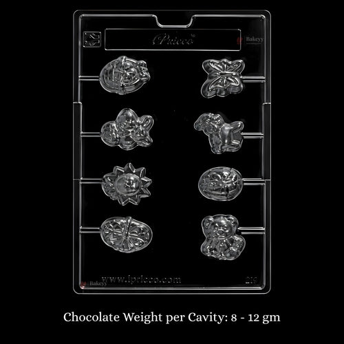 Mould 219 | Lollies | 8 Cavity | Pack of 1