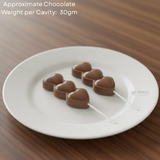 Mould 277 | Heart Shape Chocolate Lollipop Mould | Baking Accessories | Party Favor Mould | Pack of 1