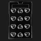 Mould 301 | Heart Chocolate Mould | 3D Smooth Heart Chocolate Shape | Food-Grade Plastic Chocolate Mould | Pack of 1