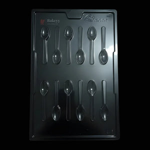 Mould345-SpoonMouldChocolateMouldTrayBakingAccessoriesPlasticChocolateMouldPartyFavorMouldPackof1_1 - Bakeyy.com