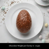 Mould 416 | Decorative Easter Egg Chocolate Mould | 1 Cavity | Pack of 1