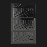 Mould 503 | Curved Arc Chocolate Bar Mould | 3 Cavity Clear Plastic Chocolate Mould Tray | Modern Swirl Chocolate Slab Mould | Pack of 1