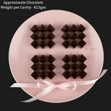Mould 648 | Diamond Grid Chocolate Mould | Baking Accessories | Party Favor Mould | Pack of 1