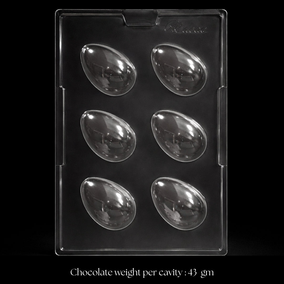 Mould 258 |  Egg Chocolate Mold | 9 Cavity | Pack of 1