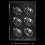 Mould 258 |  Egg Chocolate Mold | 9 Cavity | Pack of 1