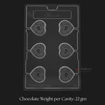 Mould_216_Heart_Shape_Chocolate_Mould_with_Ribbed_Texture_6_Cavity_Clear_Plastic_Chocolate_Mould_Tray_Pack_of_1 - Bakeyy.com
