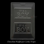 Mould_377_IT_S_A_BOY_Chocolate_Mould_Tray_2_Cavity_Party_Favor_Mould_Pack_of_1 - Bakeyy.com