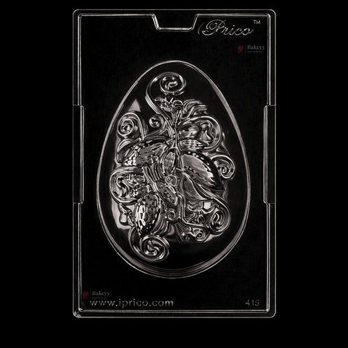 Mould 416 | Decorative Easter Egg Chocolate Mould | 1 Cavity | Pack of 1