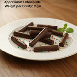 Mould 516-  Cacao Pen Shape Design Mould | 12 Cavity | Party Favor Mould | Pack of 1