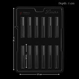 Mould 516-  Cacao Pen Shape Design Mould | 12 Cavity | Party Favor Mould | Pack of 1