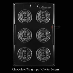 Mould_574_Bitcoin_Chocolate_Mould_9_Cavity_Pack_of_1 - Bakeyy.com