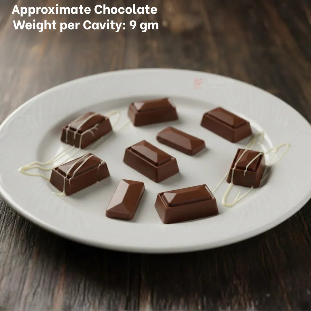 Mould 647- Cacao Chocolate Mould | Baking Accessories | Plastic Chocolate Mould | Party Favor Mould | Pack of 1 - Bakeyy.com - India - Mould 647- Cacao Chocolate Mould | Baking Accessories | Plastic Chocolate Mould | Party Favor Mould | Pack of 1 - Default Title 70.00