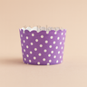 Polka Dots Flower Muffin Cup | Pack of 50