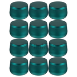 Green Candle Tin Box | 5x7.5cm| Empty Decorative Tin Box | Chocolate Box | Candy Box | Gift Box | Pack Of 4