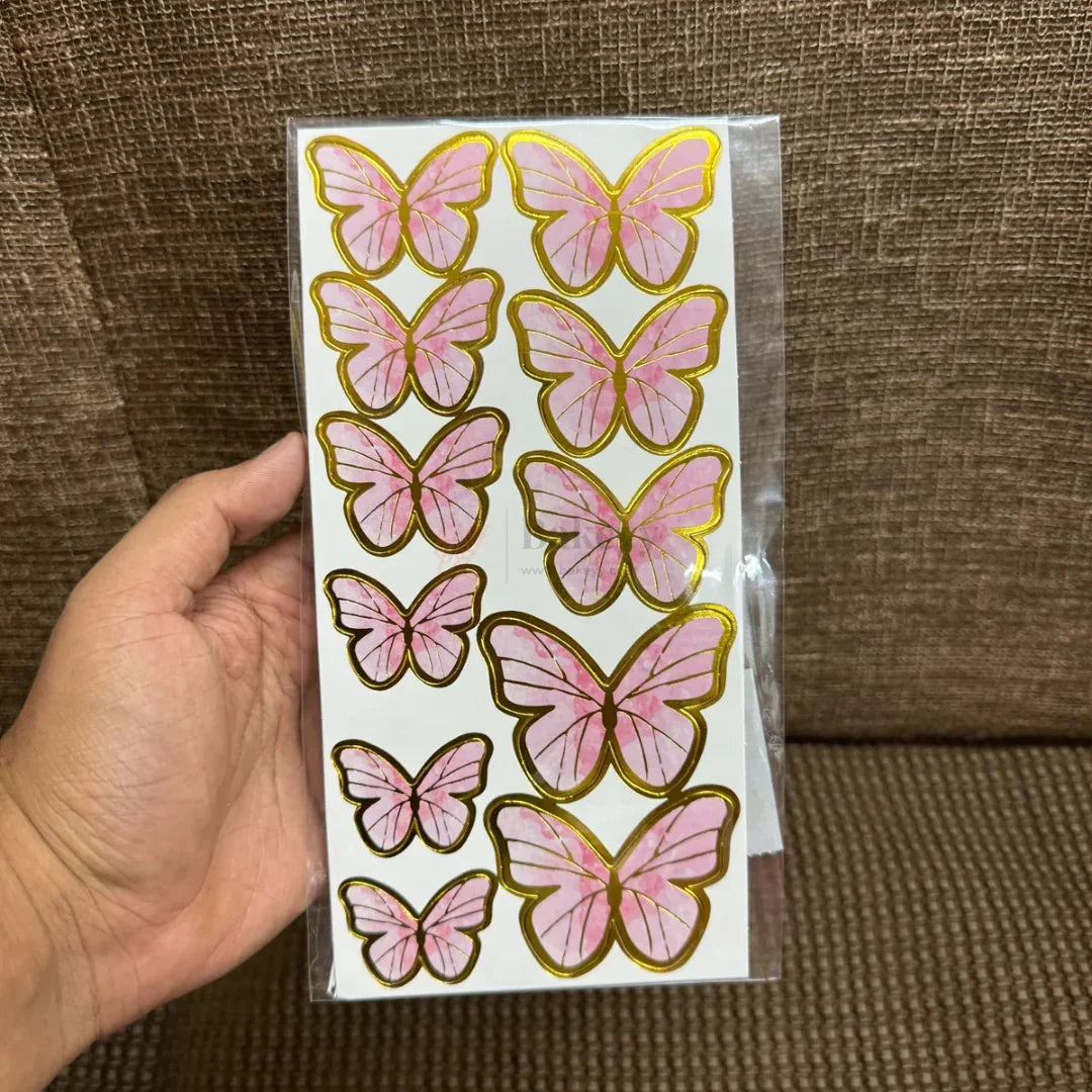 Multi-SizeButterfly3DCakeTopperDecorationSetwithSticks_1 - Bakeyy.com