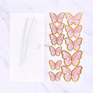 Multi-SizeButterfly3DCakeTopperDecorationSetwithSticks_2 - Bakeyy.com