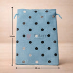 Natural_Jute_With_Silver_Dots_Premium_Colour_Jute_Potli_Bags_Pack_Of_10_10 - Bakeyy.com