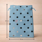 Natural_Jute_With_Silver_Dots_Premium_Colour_Jute_Potli_Bags_Pack_Of_10_10 - Bakeyy.com