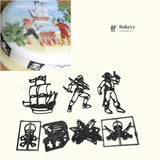 Nautical Theme Cookie Cutter Set | Pirate & Ocean Adventure Collection | Pack of 1